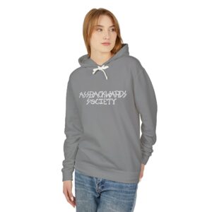 Unisex Lightweight Hooded Sweatshirt - Backwards Society