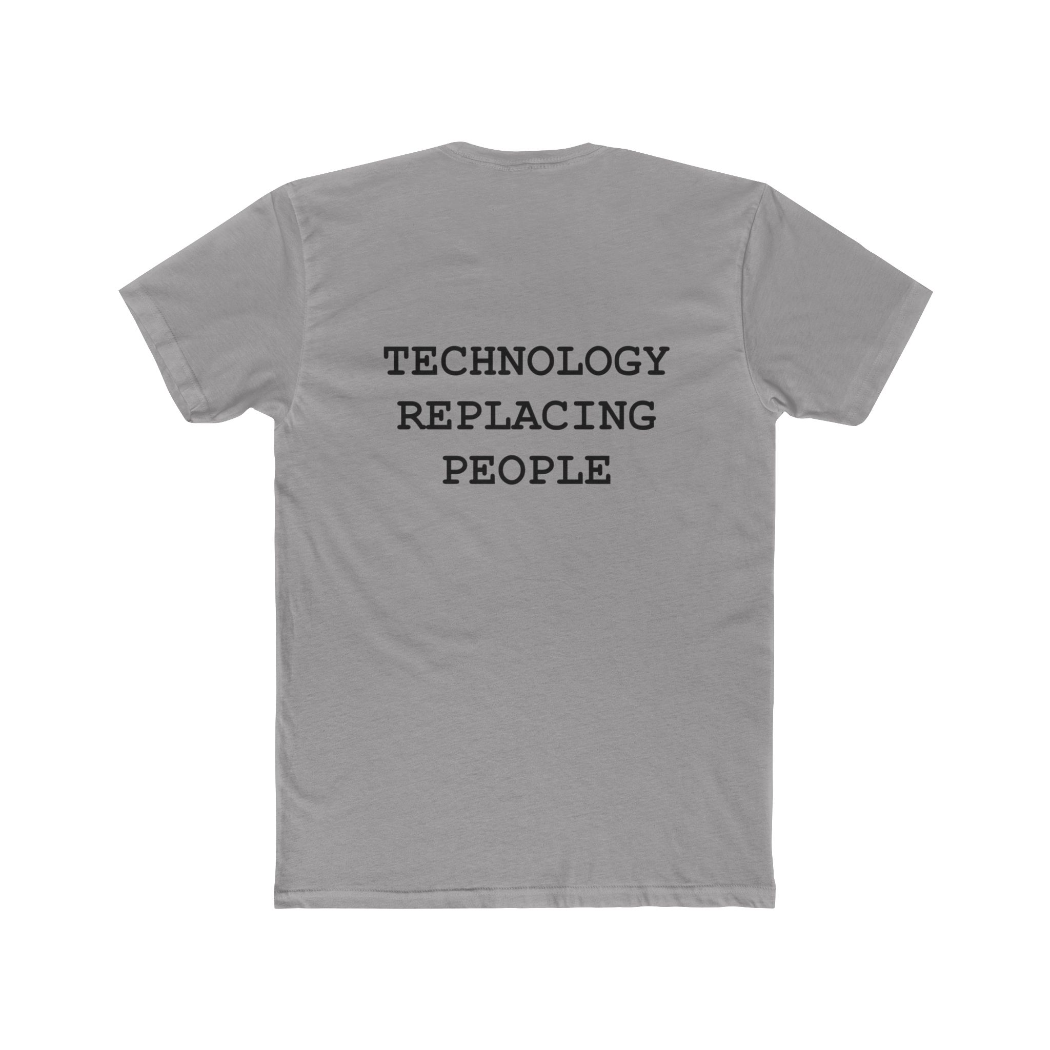 Unisex Cotton Crew Tee Technology Replacing People