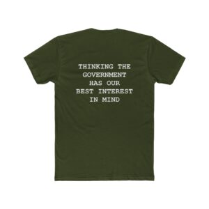 Unisex Cotton Crew Tee - Thought-Provoking Statement Shirt