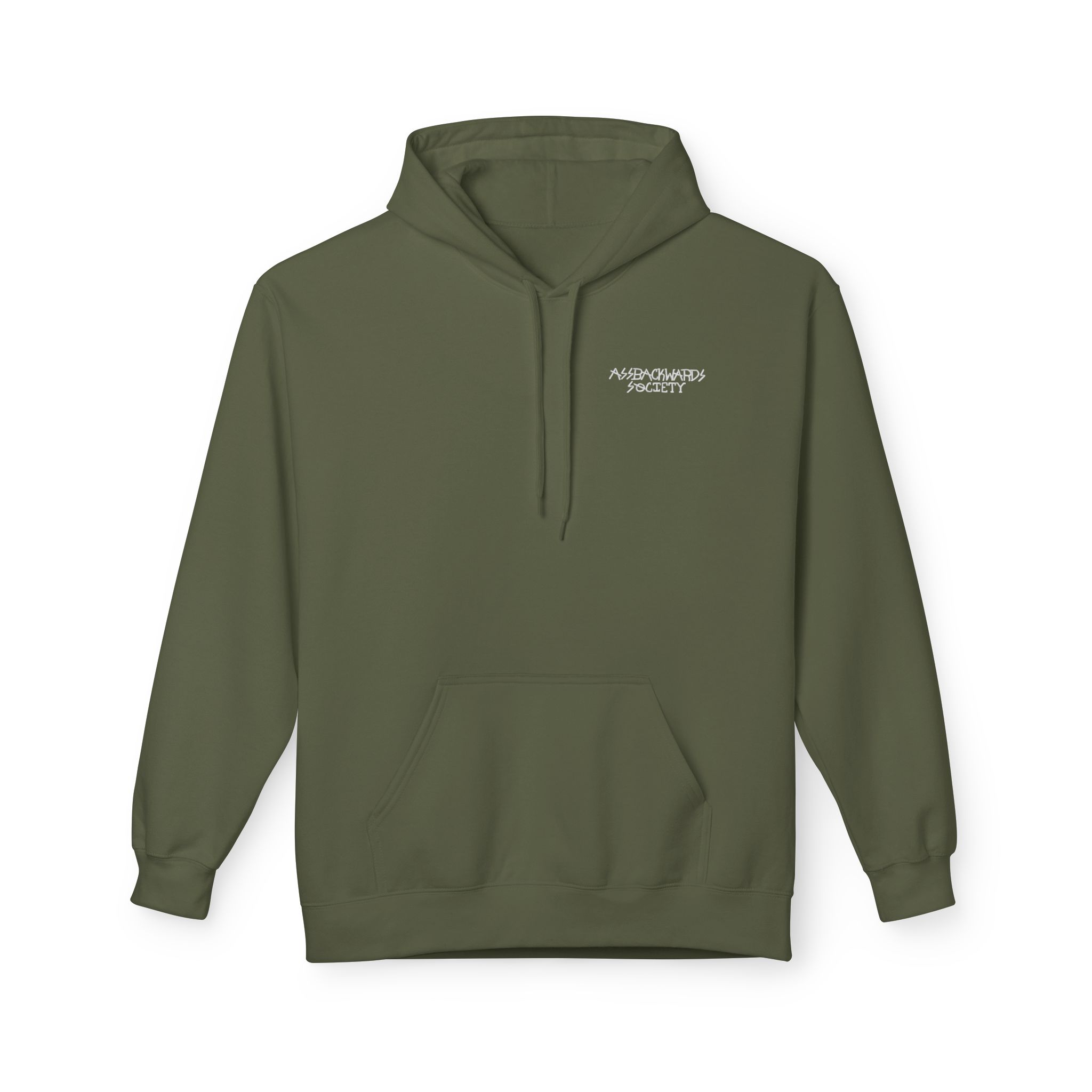Profit Over People On Back Logo On Front